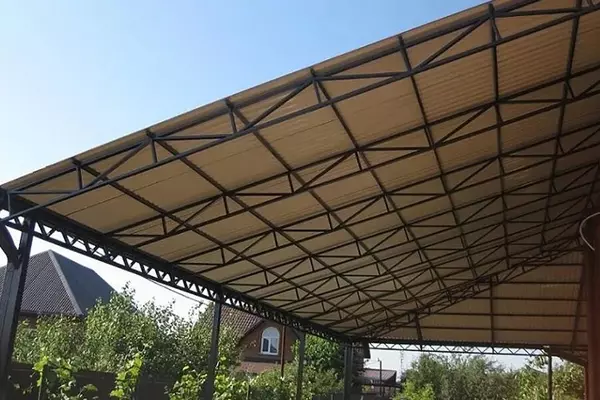 Односкатные навесы в Бокситогорске